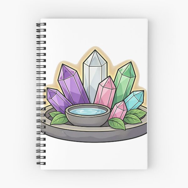 Item preview, Healing Crystals 3D Comic Wellness Art designed and sold by DIUMERI.