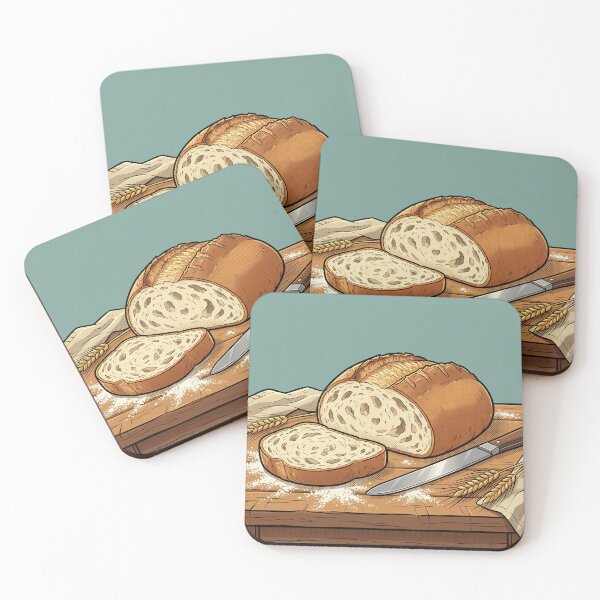 Item preview, Sourdough Bread 3D Comic Loaf Art designed and sold by DIUMERI.
