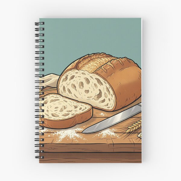 Item preview, Sourdough Bread 3D Comic Loaf Art designed and sold by DIUMERI.