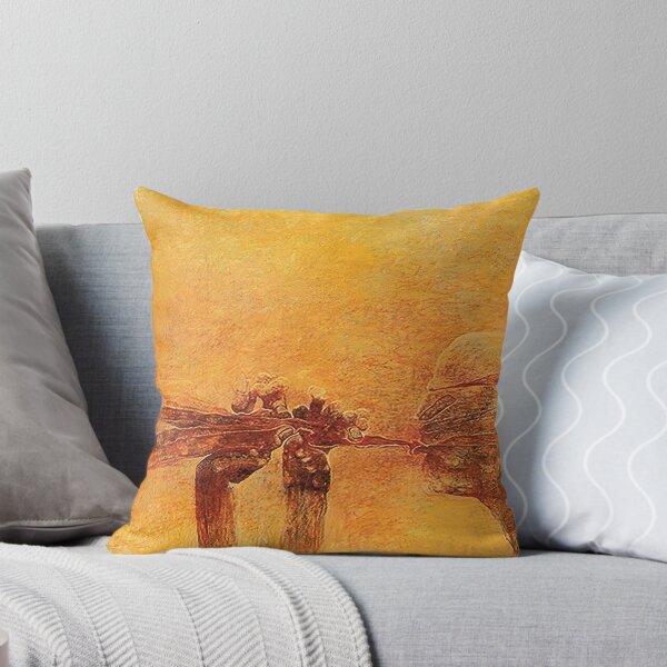 Item preview, zdzisław beksiński - untitled Zdzislaw Beksinski - Zdzislaw Beksinski canvas designed and sold by stevengrossman.