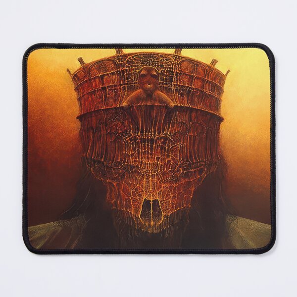 Item preview, zdzisław beksiński - untitled Zdzislaw Beksinski - Zdzislaw Beksinski canvas designed and sold by stevengrossman.