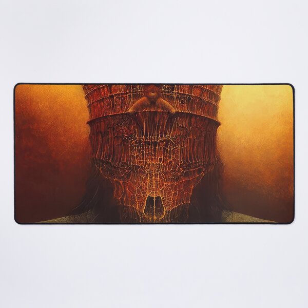Item preview, zdzisław beksiński - untitled Zdzislaw Beksinski - Zdzislaw Beksinski canvas designed and sold by stevengrossman.