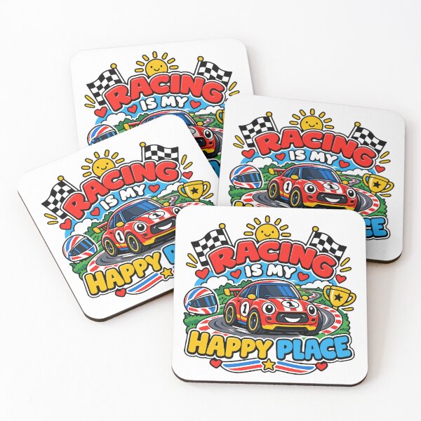 Item preview, Racing Is My Happy Place designed and sold by RAS-77.