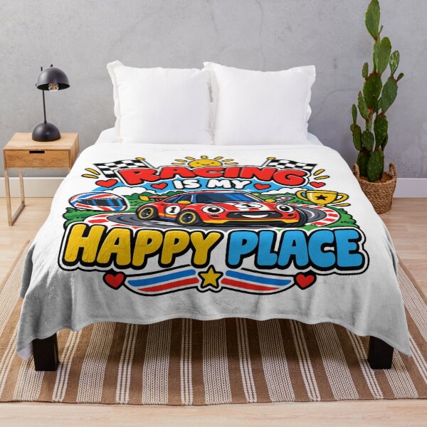 Item preview, Racing Is My Happy Place designed and sold by RAS-77.