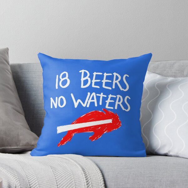 Item preview, Buffalo Bills 18 Beers No Waters designed and sold by SarlineStudio.