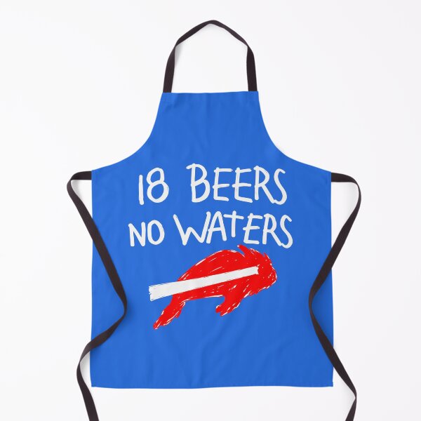 Item preview, Buffalo Bills 18 Beers No Waters designed and sold by SarlineStudio.