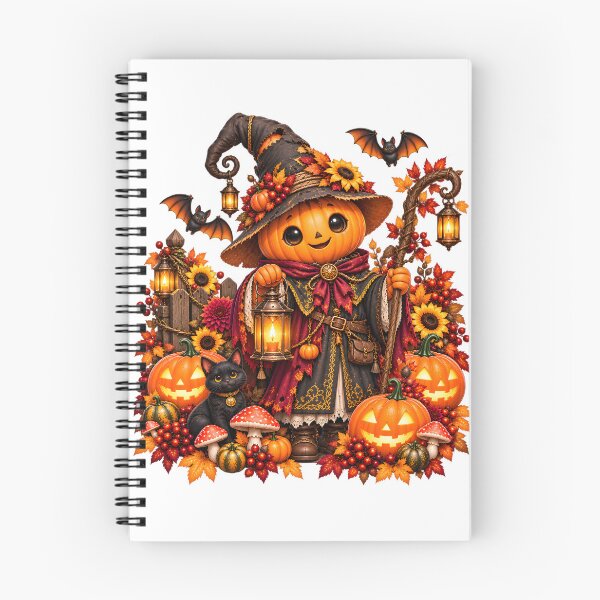 Item preview, Enchanted Pumpkin Garden Keeper – Gothic Halloween designed and sold by Clothes With Smiling Animals Walt Gral.
