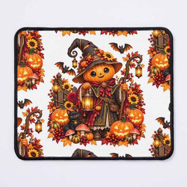 Item preview, Enchanted Pumpkin Garden Keeper – Gothic Halloween designed and sold by Clothes With Smiling Animals Walt Gral.