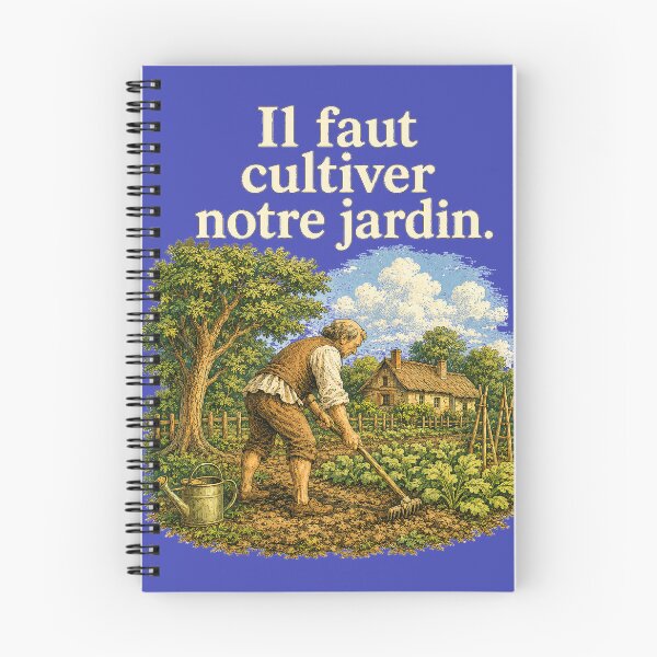 Item preview, Candide - Il faut cultiver notre jardin designed and sold by Past in Threads.