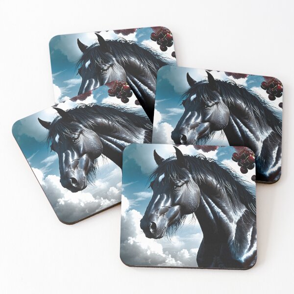 Item preview, But the big black horse said, "Look this way" - He said, "Hey lady, will you marry me?" 23 designed and sold by deep-sea-birds.