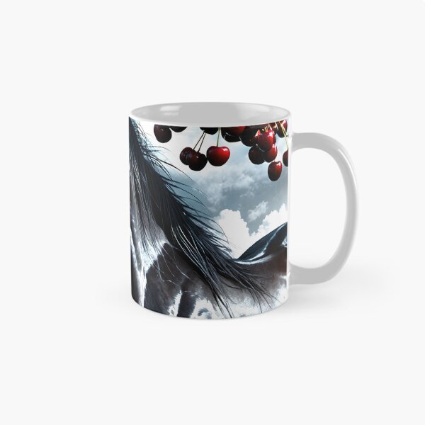 Item preview, But the big black horse said, "Look this way" - He said, "Hey lady, will you marry me?" 23 designed and sold by deep-sea-birds.