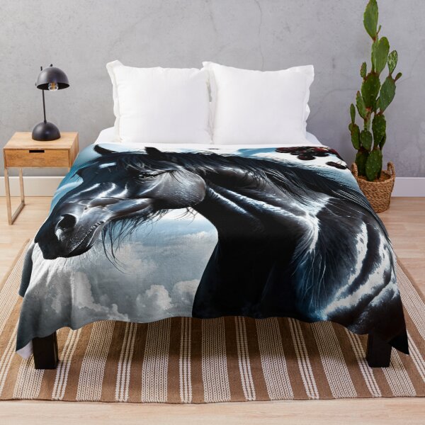 Item preview, But the big black horse said, "Look this way" - He said, "Hey lady, will you marry me?" 23 designed and sold by deep-sea-birds.