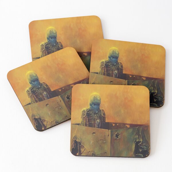 Item preview, zdzisław beksiński - untitled Zdzislaw Beksinski - Zdzislaw Beksinski canvas designed and sold by stevengrossman.