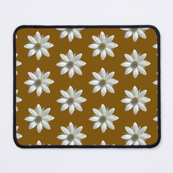 Item preview, Minimalist Mustard Gold Daisy Flower Floral Pattern designed and sold by Jyoti Digital Artist.