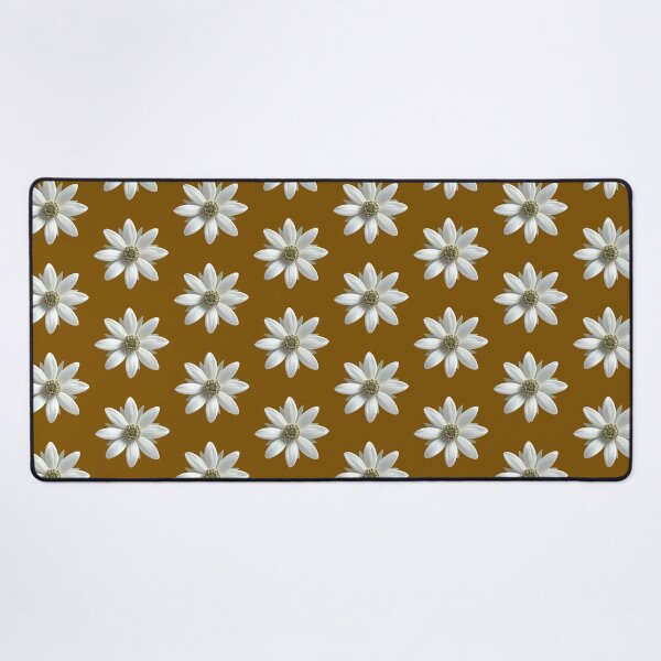 Item preview, Minimalist Mustard Gold Daisy Flower Floral Pattern designed and sold by Jyoti Digital Artist.