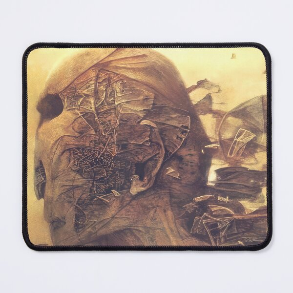 Item preview, zdzisław beksiński - untitled Zdzislaw Beksinski - Zdzislaw Beksinski canvas designed and sold by stevengrossman.