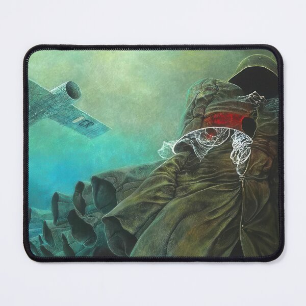 Item preview, zdzisław beksiński - untitled Zdzislaw Beksinski - Zdzislaw Beksinski canvas designed and sold by stevengrossman.