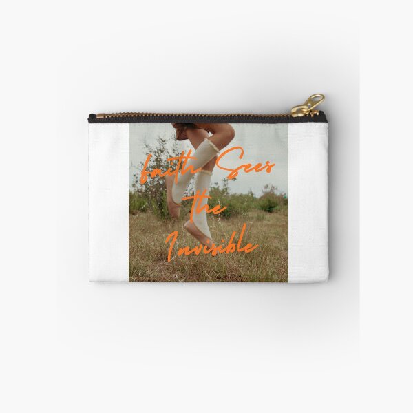 Item preview, Faith Sees The Invisible | Inspirational Orange Quote designed and sold by LensDyn™.