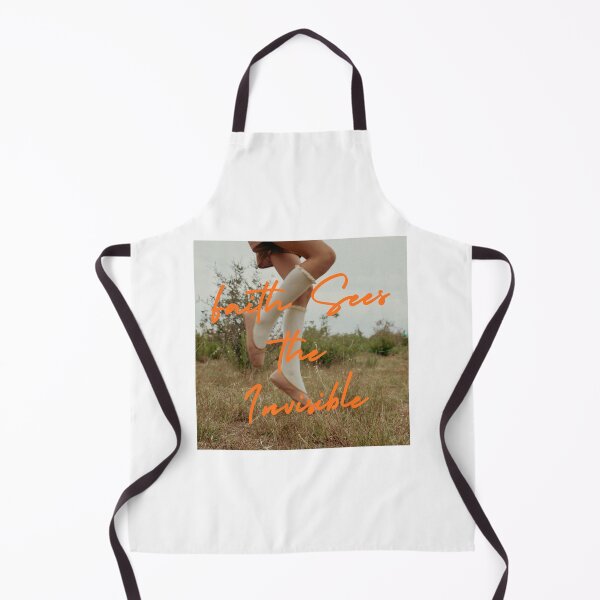 Item preview, Faith Sees The Invisible | Inspirational Orange Quote designed and sold by LensDyn™.