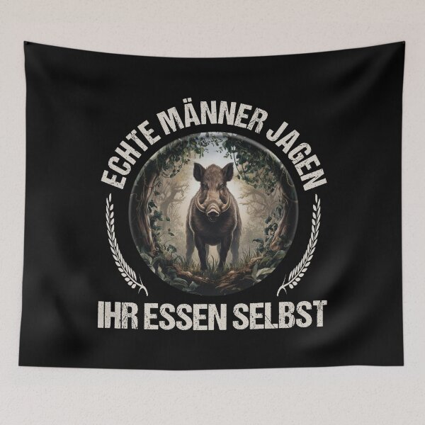 Item preview, Real men hunt their own food. designed and sold by Loona97.