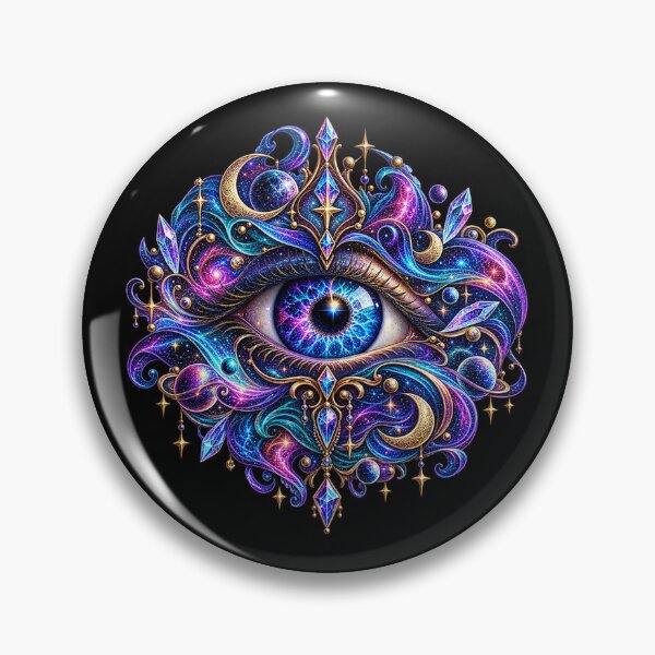 Item preview, Cosmic All-Seeing Eye – Celestial Vision designed and sold by TroviTutto.