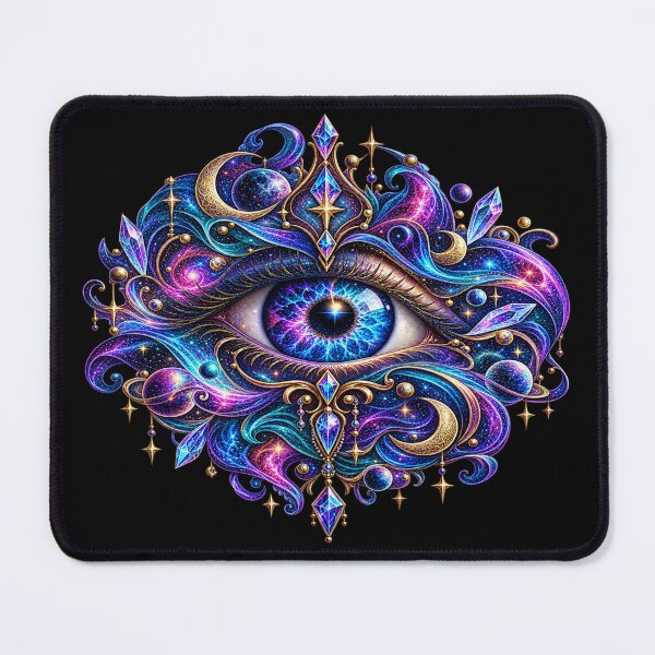 Item preview, Cosmic All-Seeing Eye – Celestial Vision designed and sold by TroviTutto.