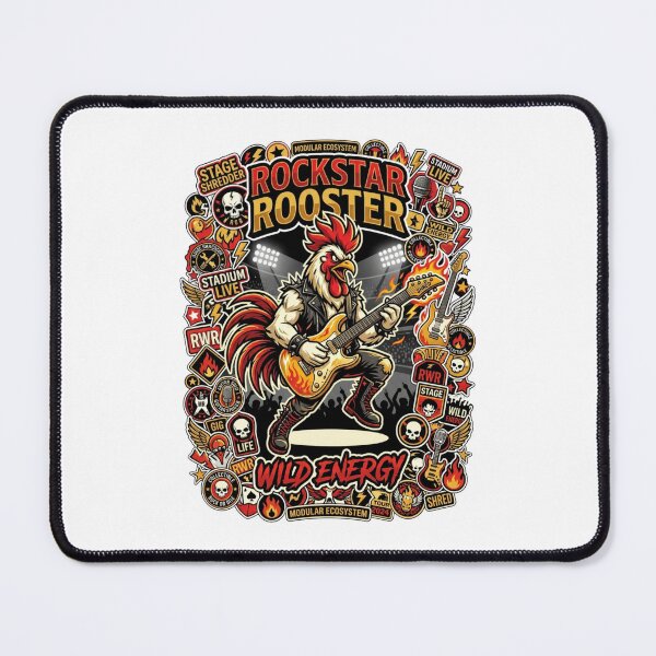Item preview, Rockstar Rooster designed and sold by StickVerse by Owais.