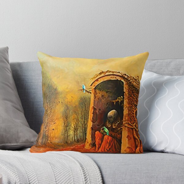 Item preview, zdzisław beksiński - untitled Zdzislaw Beksinski - Zdzislaw Beksinski canvas designed and sold by stevengrossman.