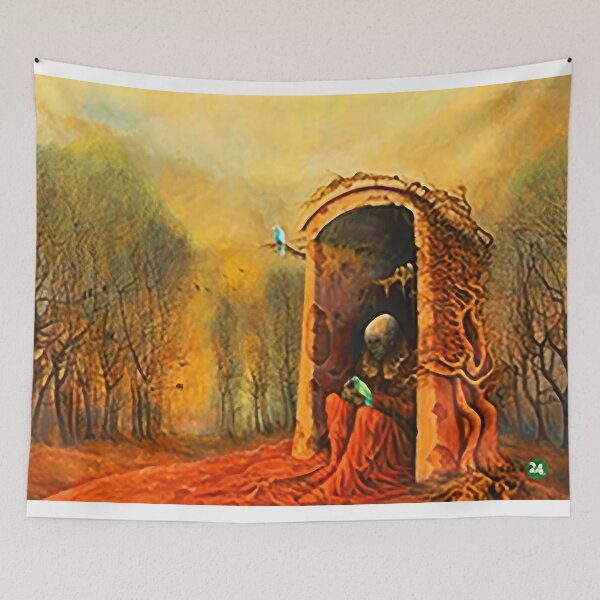 Item preview, zdzisław beksiński - untitled Zdzislaw Beksinski - Zdzislaw Beksinski canvas designed and sold by stevengrossman.