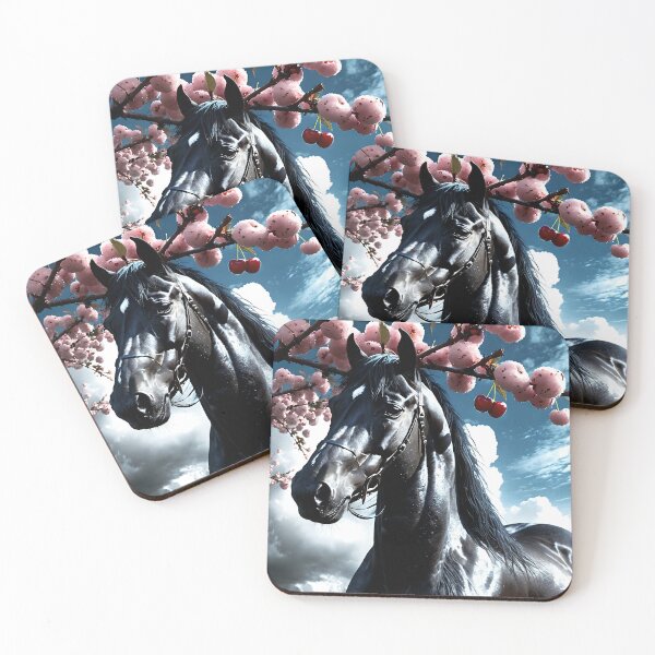 Item preview, But the big black horse said, "Look this way" - He said, "Hey lady, will you marry me?" 24 designed and sold by deep-sea-birds.