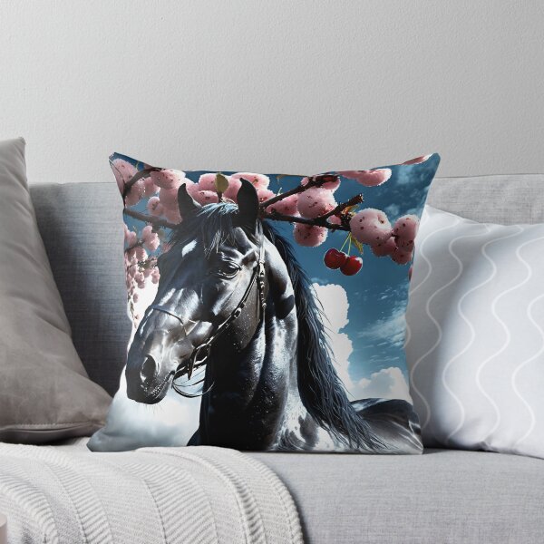 Item preview, But the big black horse said, "Look this way" - He said, "Hey lady, will you marry me?" 24 designed and sold by deep-sea-birds.