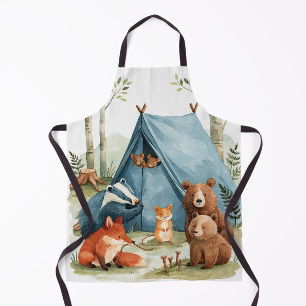 Item preview, Woodland Friends Cozy Forest Camp designed and sold by UtArt.