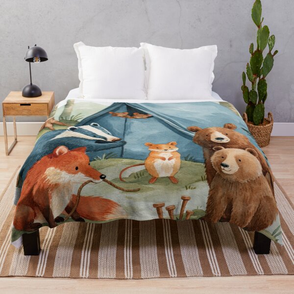 Item preview, Woodland Friends Cozy Forest Camp designed and sold by UtArt.