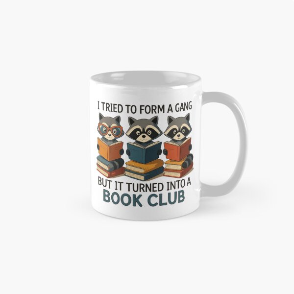Item preview, I Tried to Form A Gang But It Turned Into A Book Club designed and sold by Positive&FunnyThings.