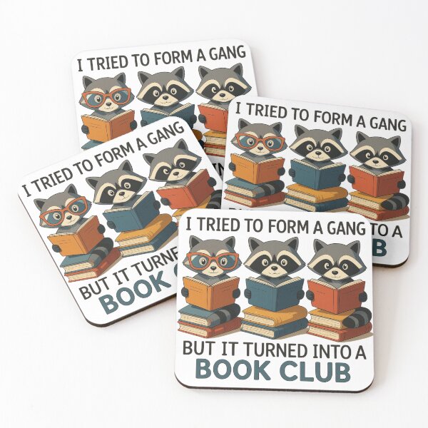 Item preview, I Tried to Form A Gang But It Turned Into A Book Club designed and sold by Positive&FunnyThings.