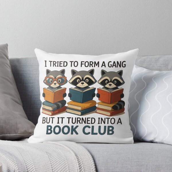 Item preview, I Tried to Form A Gang But It Turned Into A Book Club designed and sold by Positive&FunnyThings.
