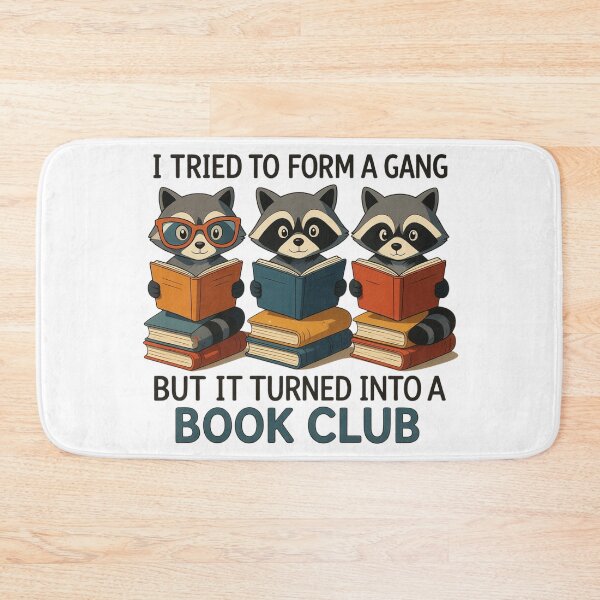 Item preview, I Tried to Form A Gang But It Turned Into A Book Club designed and sold by Positive&FunnyThings.