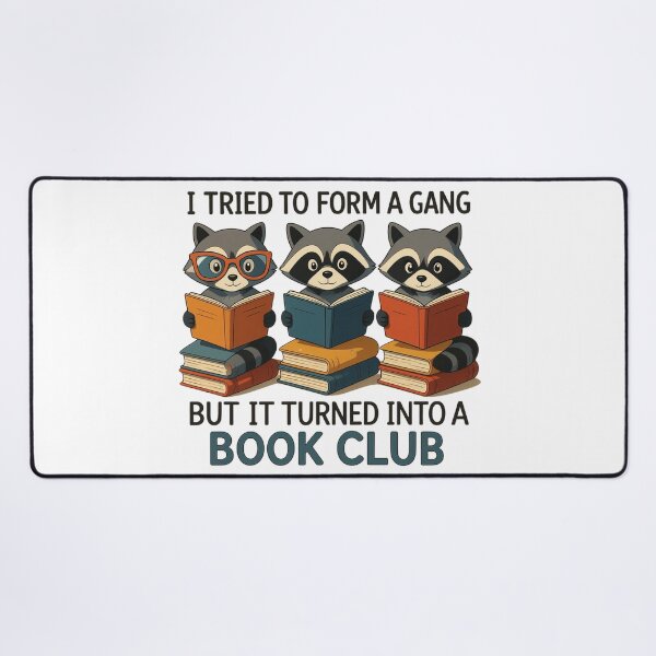Item preview, I Tried to Form A Gang But It Turned Into A Book Club designed and sold by Positive&FunnyThings.
