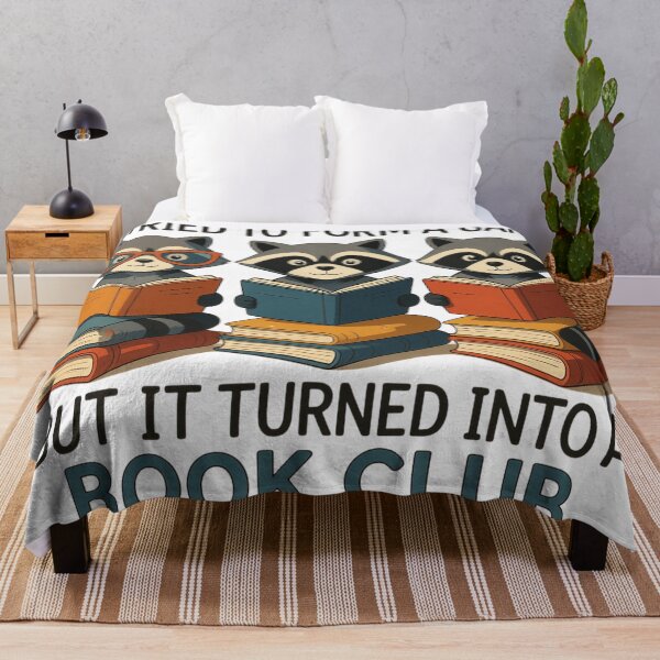 Item preview, I Tried to Form A Gang But It Turned Into A Book Club designed and sold by Positive&FunnyThings.