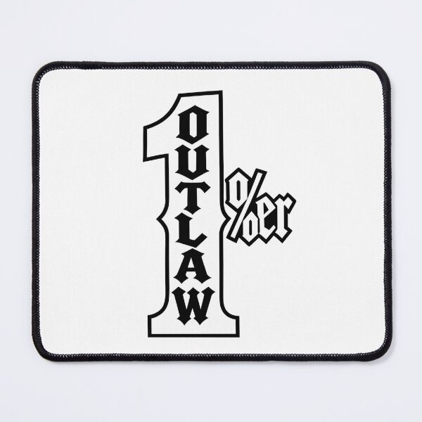 Item preview, Copy of Outlaw 1%er – Gothic Biker Motorcycle Design designed and sold by Legacy Apparel Co..