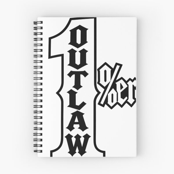 Item preview, Copy of Outlaw 1%er – Gothic Biker Motorcycle Design designed and sold by Legacy Apparel Co..