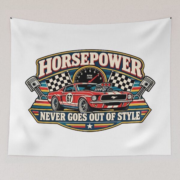 Item preview, Horsepower Never Goes Out Of Style  designed and sold by RAS-77.