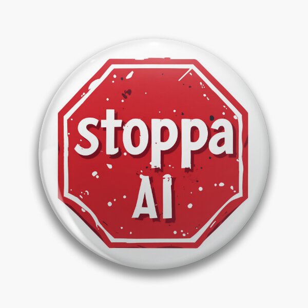 Item preview, Stoppa AI! designed and sold by BornFree2026.