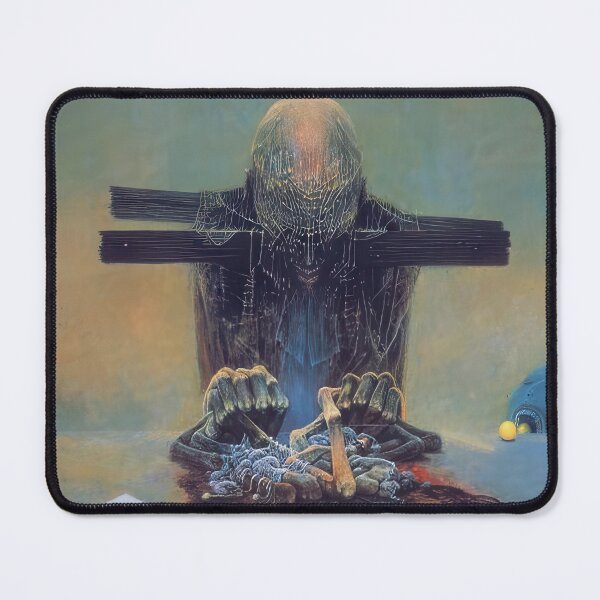 Item preview, zdzisław beksiński - untitled Zdzislaw Beksinski - Zdzislaw Beksinski canvas designed and sold by stevengrossman.
