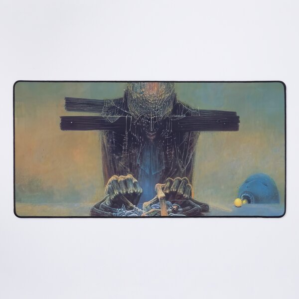 Item preview, zdzisław beksiński - untitled Zdzislaw Beksinski - Zdzislaw Beksinski canvas designed and sold by stevengrossman.