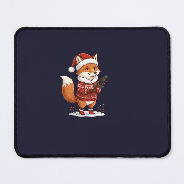 Item preview, Santa Fox Christmas Sweater designed and sold by PunchDrop.