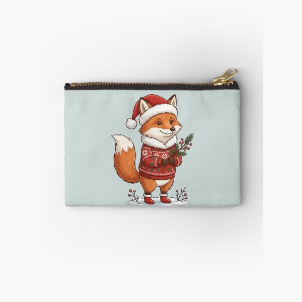 Item preview, Santa Fox Christmas Sweater designed and sold by PunchDrop.