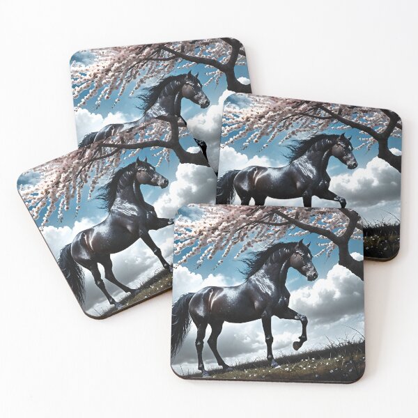 Item preview, But the big black horse said, "Look this way" - He said, "Hey lady, will you marry me?" 25 designed and sold by deep-sea-birds.