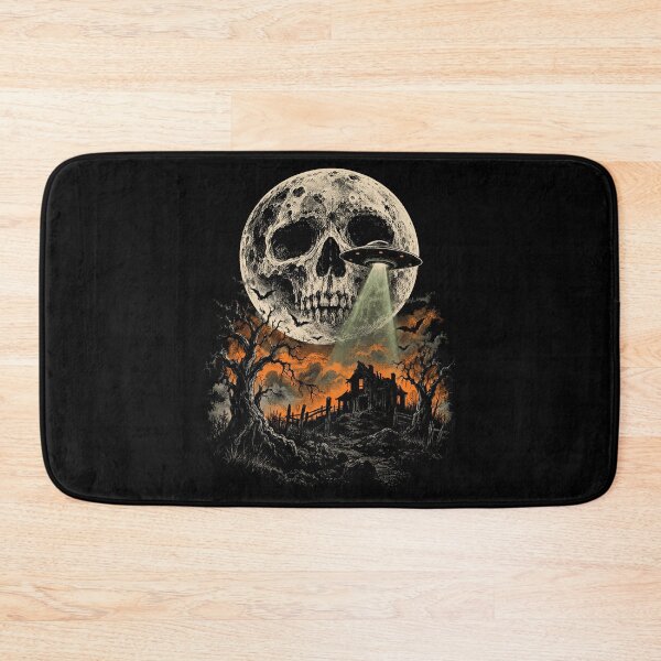 Item preview, Skull Moon UFO designed and sold by SignumShop.
