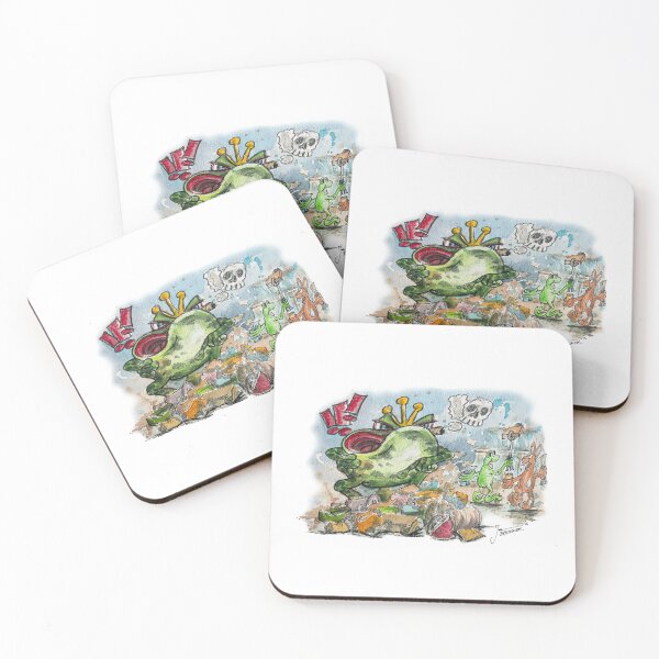 Item preview, Frog Prince Garbage Mountain designed and sold by Tangsworld.